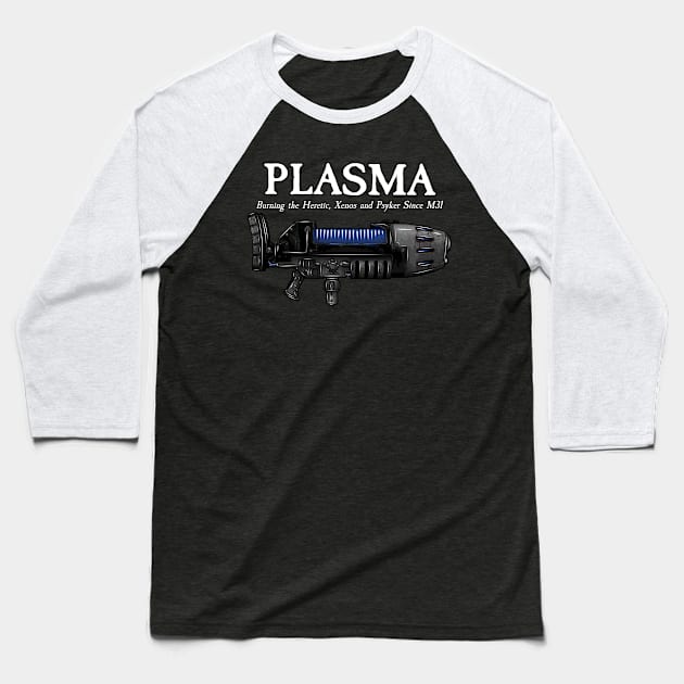 Plasma Baseball T-Shirt by SimonBreeze